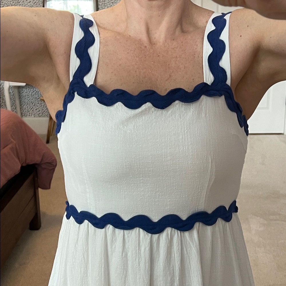 Ric Rac Trim Maxi Dress - Picture 7 of 8